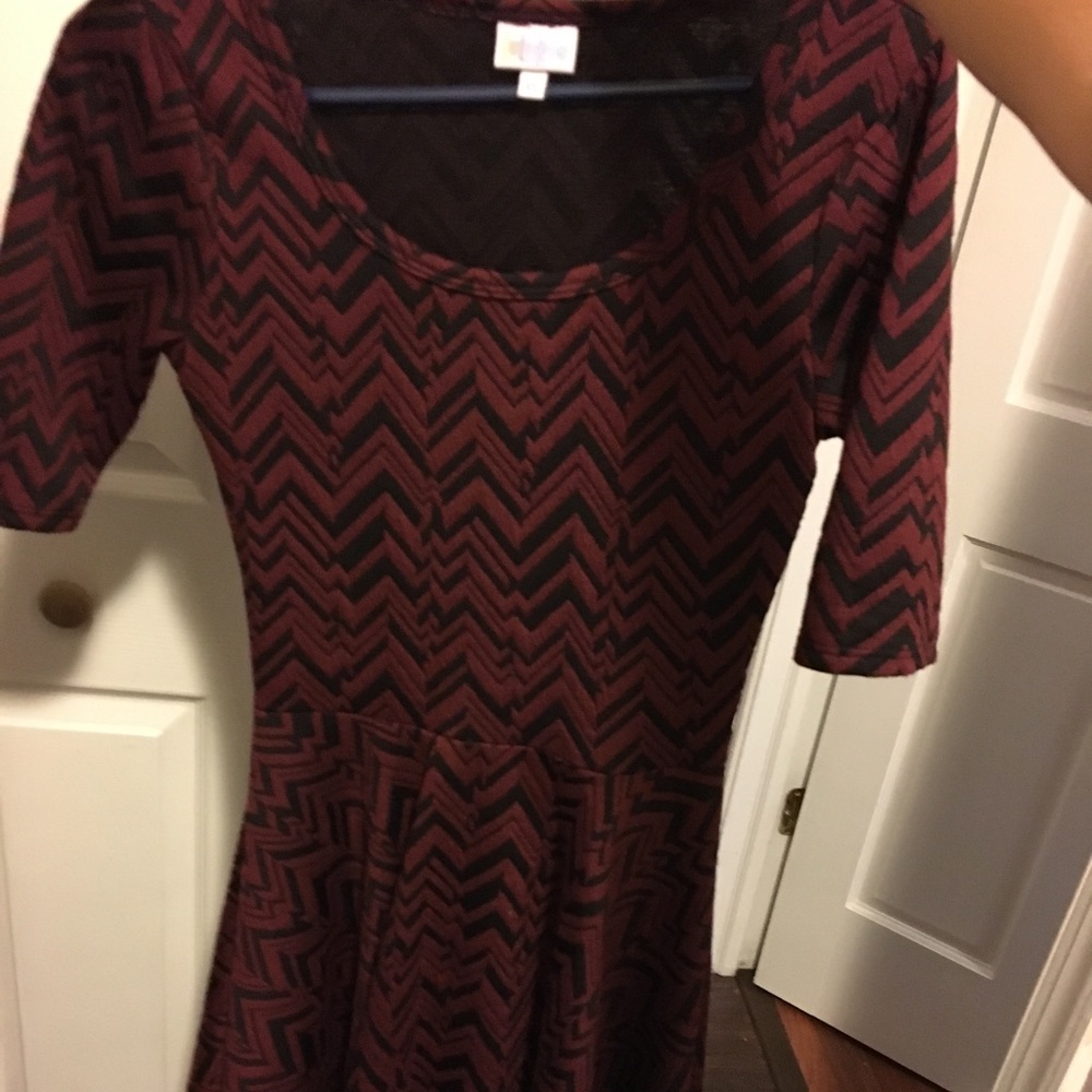 Lularoe sleeved dress